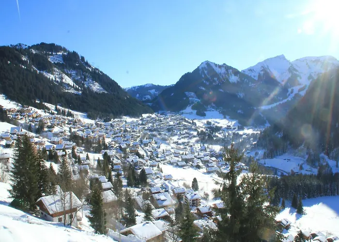 Lägenhet In Vonnes With Stunning Mountain Views Châtel